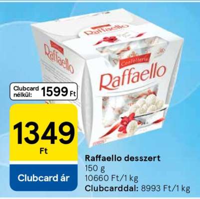 Raffaello desszert
