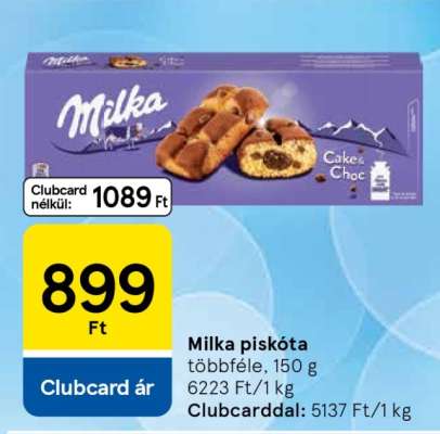 Milka piskóta