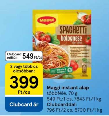 Maggi Instant alap
