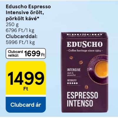 Eduscho Espresso Intensive őrölt, pörkölt kávé