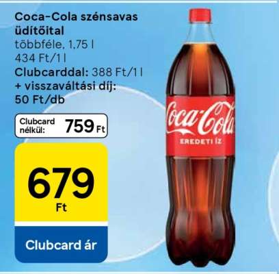 Coca-Cola szénsavas üdítőital