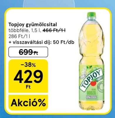 Topjoy gyümölcsital