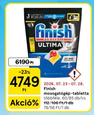 FINISH Mosogatógép-tabletta*