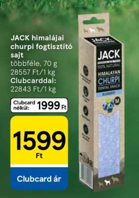 JACK Himalájai Churpi Fogtisztító Sajt