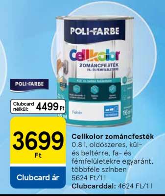 Cellkolor zománcfesték