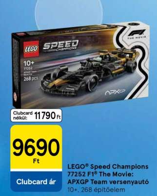 LEGO® Speed Champions 77252 F1® The Movie: APXGP Team versenyautó
