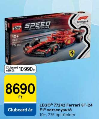 LEGO® 77242 Ferrari SF-24 F1® versenyautó