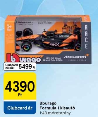 Bburago Formula 1 kisautó
