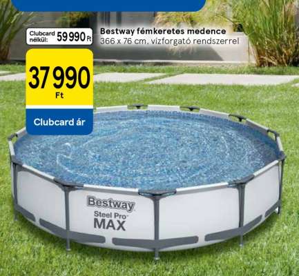 Bestway fémkeretes medence