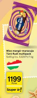 Mizo mangó-maracuja Túró Rudi multipack