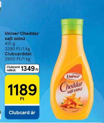 Univer Cheddar sajt szósz
