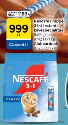 Nescafé Frappé 3 in1 instant kávéspecialitás