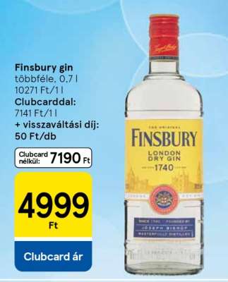 FINSBURY GIN