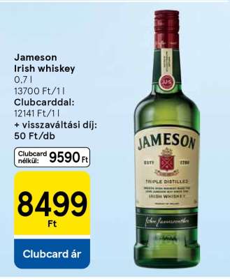 JAMESON Irish Whiskey