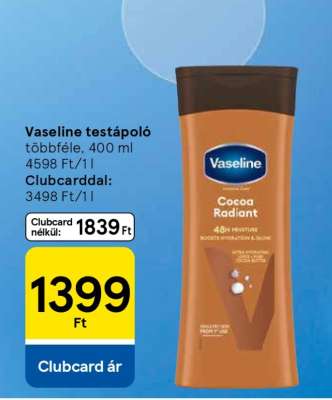 Vaseline testápoló