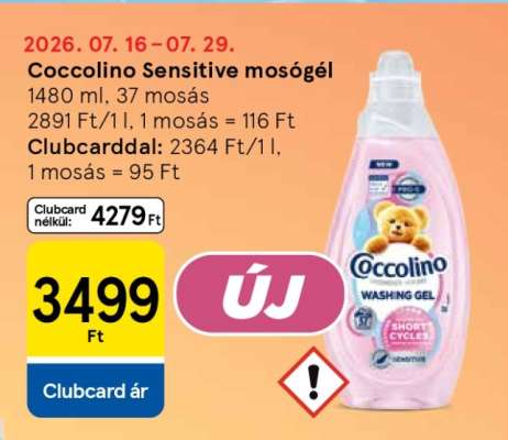Coccolino Sensitive mosógél