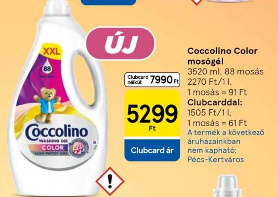 Coccolino Color mosógél