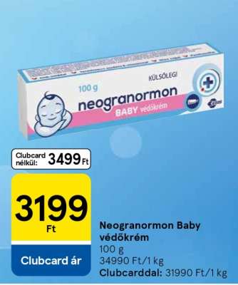 Neogranormon baby védőkrém