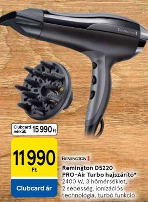 Remington D5220 PRO-Air Turbo hajszárító