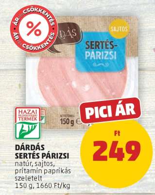 Dárdás Sertés Párizsi