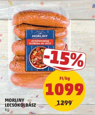 MORLINY LECSÓKOLBÁSZ