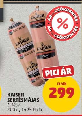 KAISER Sertésmájas