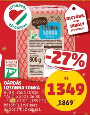Dárdás Uzsonna Sonka
