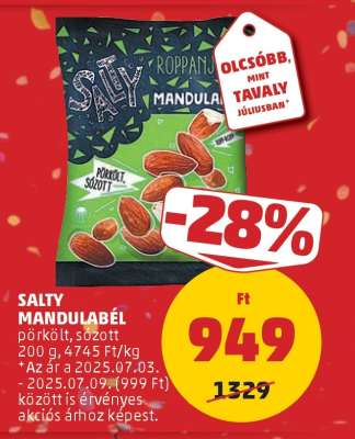 SALTY MANDULABÉL