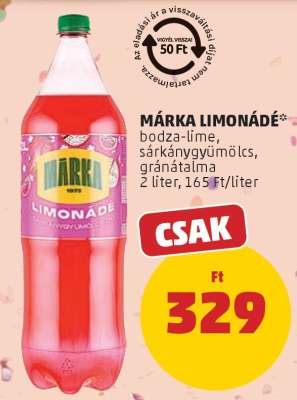 MÁRKA Limonádé*