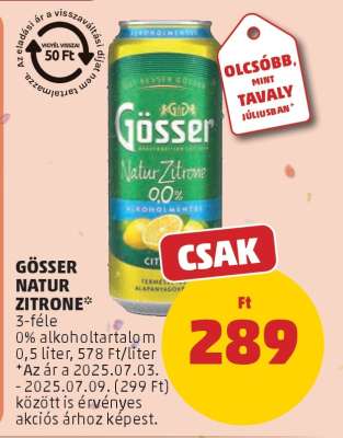 GÖSSER Natur Zitrone*