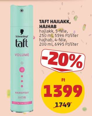Taft hajlakk/hajhab