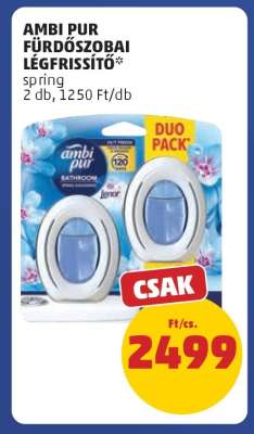 AMBI PUR FÜRDŐSZOBAI LÉGFRISSÍTŐ