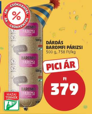 Dárdás Baromfi Párizsi