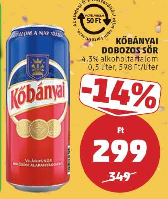 Kőbányai Dobozos Sör