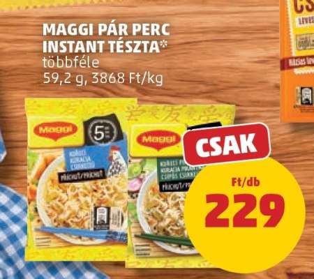 Maggi Pár perc instant tészta
