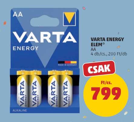 Varta Energy elem