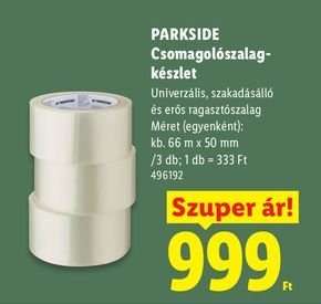 PARKSIDE Csomagolószalag-készlet