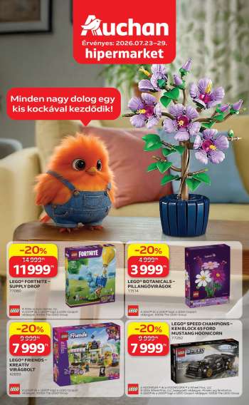 Újság Auchan - 2026.07.23 - 2026.07.29.