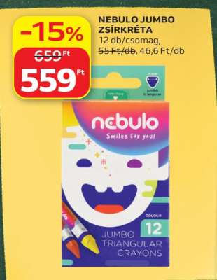 NEBULO JUMBO ZSÍRKRÉTA