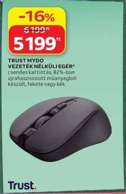 TRUST MYDO VEZETÉK NÉLKÜLI EGÉR