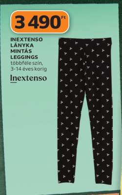INEXTENSO LÁNYKA MINTÁS LEGGINGS