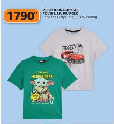 MESEFIGURA MINTÁS RÖVID UJJÚ FIÚ PÓLÓ