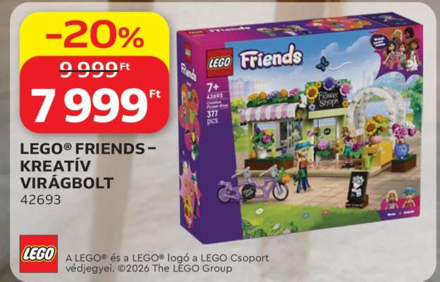 LEGO® FRIENDS – KREATÍV VIRÁGBOLT