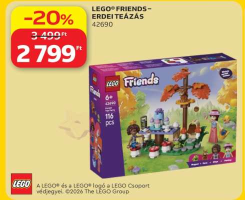 LEGO® Friends – Erdei Teázás 42690