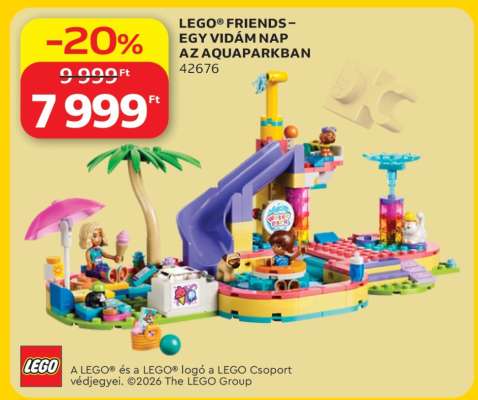 LEGO® FRIENDS – EGY VIDÁM NAP AZ AQUAPARKBAN