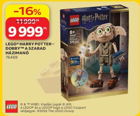 LEGO® Harry Potter – Dobby™ a szabad házimanó