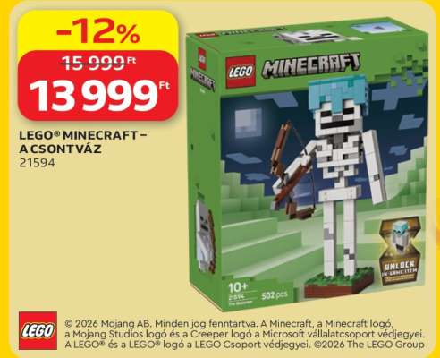 LEGO® MINECRAFT – A CSONTVÁZ