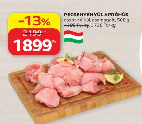 Pecsenyenyúl apróhús