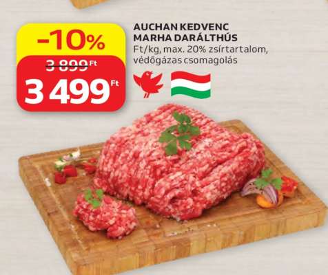 AUCHAN KEDVENC MARHA DARÁLTHÚS