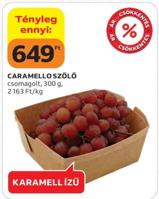 Caramello szőlő